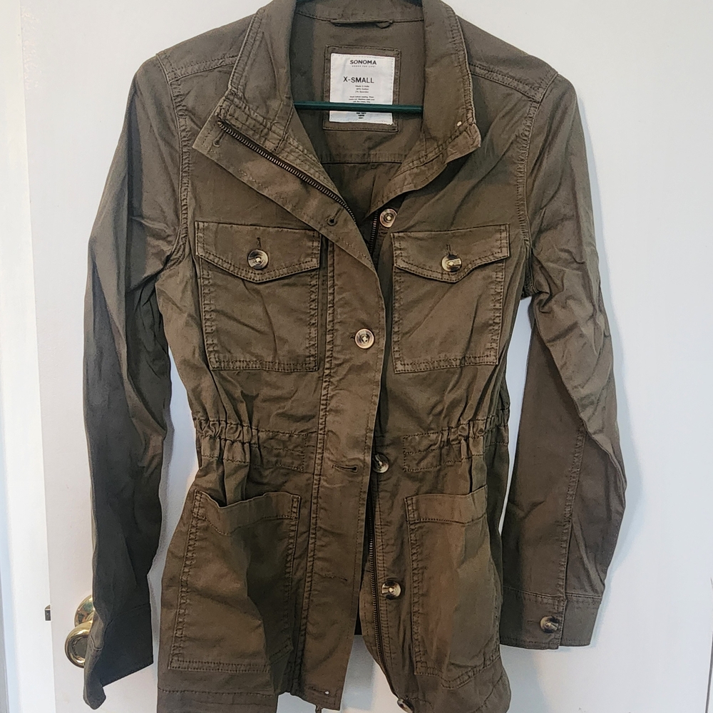 Sonoma Women's Utility Jacket in Olive